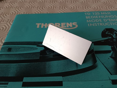 Thorens 125 manopola - td,