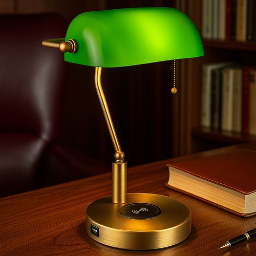 Lampada scrivania banchiere - lampada, da