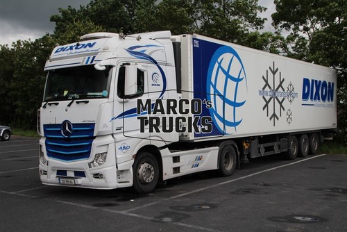 Foto camion mercedes benz - camion, mercedes-benz