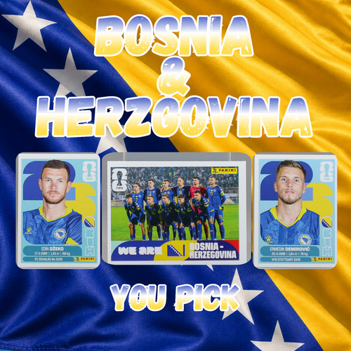 Bosnia bih 2026 panini - bosnia,
