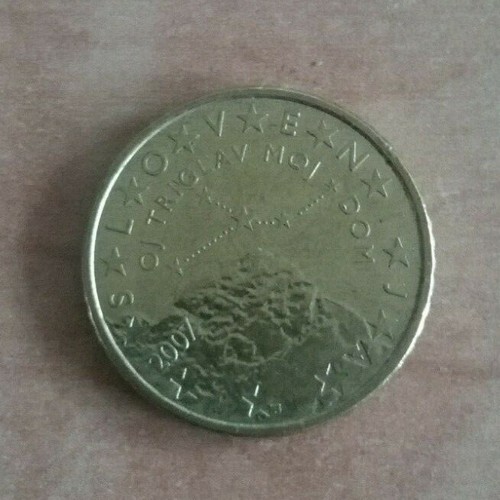 2007 slovenia centesimi - 50,