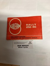 Gilera RC 250 RALLY manuale di