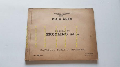 Moto guzzi ercolino 192 1961 - ercolino,