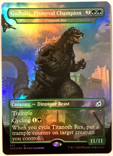 Mtg godzilla primeval - godzilla,,