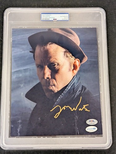 Tom waits foto - firmata, 8x10