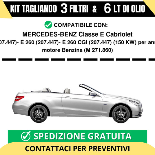 Tagliando per mercedes benz - tagliando, mercedes-benz