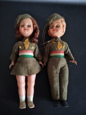 Coppia Bambole Vintage in Divisa 
