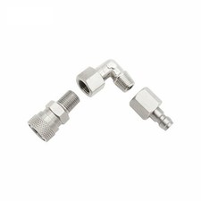 Raccordo sgancio rapido girevole 90 gradi fai da te per aria compressa