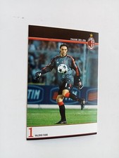 cartolina MILAN Stagione 2003-2004 numero 1 V. FIORI