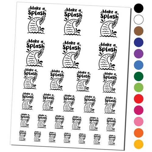 Set body art finto - , resistente