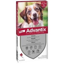 ADVANTIX Bayer - Antiparassitario per cani da 10-25 kg 4 fiale ULTIMI PEZZI