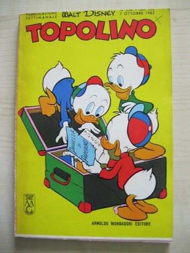Topolino 358 otobre 1962 - topolino,