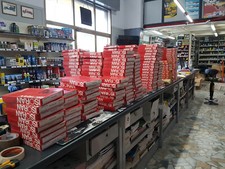 STOCK BLOCCO CINGHIE DISTRIBUZIONE AUTO EPOCA STORICHE ANNI 70-80-90 (470 PZ)