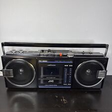 JVC RC-650 Stereo Radio Cassette Registratore Lettore Nastro Boombox Vintage Giappone Raro