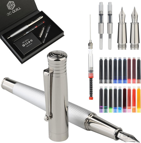 Set penne stilografiche con - penne,
