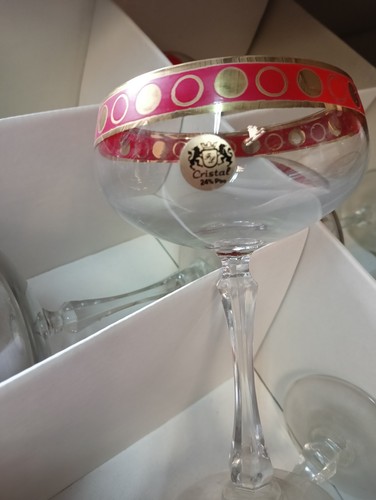 Cristal set coppe - cristal, 6