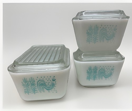 Set piatti frigorifero vintage