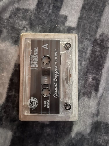 Musicassetta gianni vezzosi - gianni,