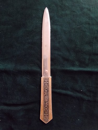 Antico tagliacarte metallo - tagliacarte,