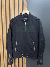 Diesel black biker jacket - diesel,