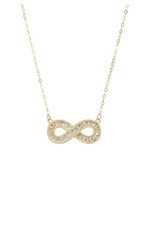Collana Baguette Infinity In