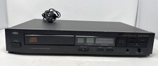 Lettore CD vintage NEC CD-500 single deck con telecomando GIAPPONE 1986