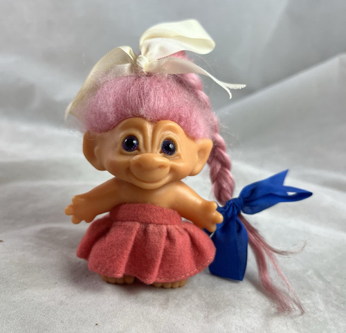 Scandia dam troll rosa mohair - dam,