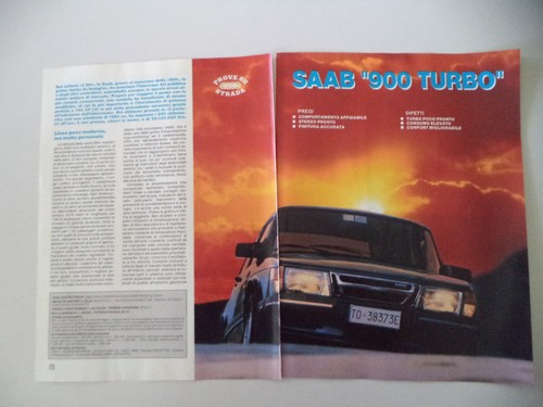 Prova quattroruote 1986 saab - prova,