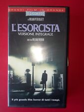 VHS Horror L'Esorcista Versione Integrale Warner Home Video (2000)