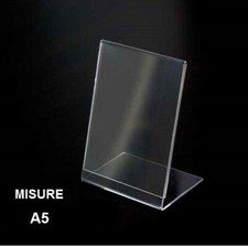 Espositore a L in Plexiglass