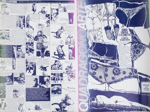 Poster guido crepax quadragono - crepax,