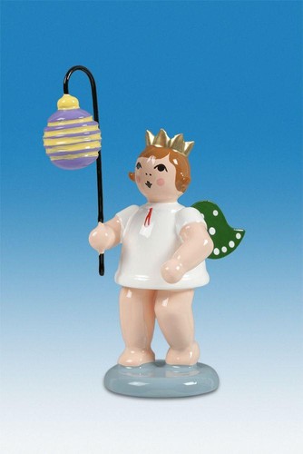 Figura angelo lanterna con - lanterna,