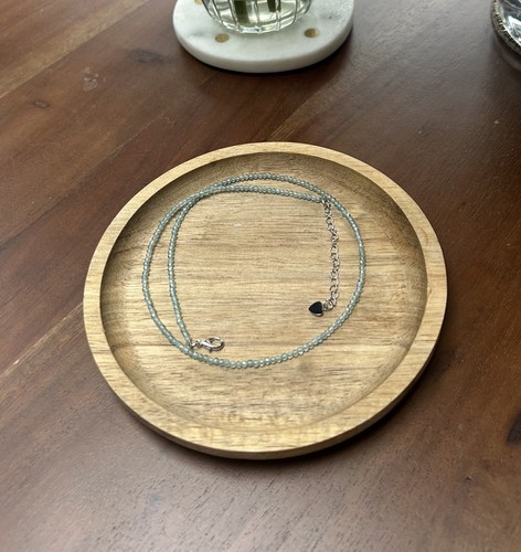 Tiny minimalist aquamarine - tiny,
