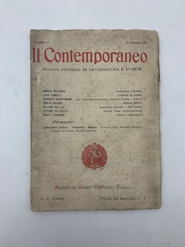 Contemporaneo rivista - il, contemporaneo.