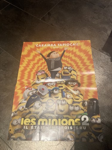 Affiche cinema les minions - affiche,