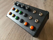 Button Box Sim Racing 30 Funzioni USB 4 Levette 4 Rotary PC Carbon Buttonbox