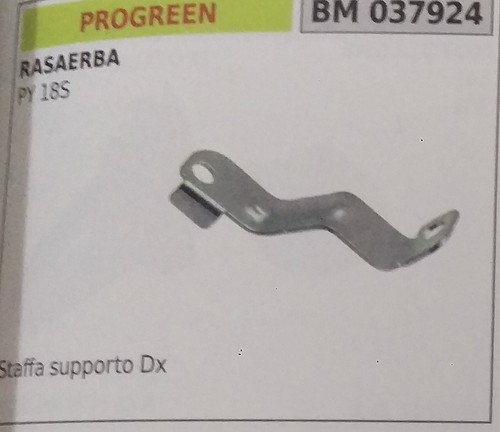 Supporto serbatoio benzina - supporto, dx