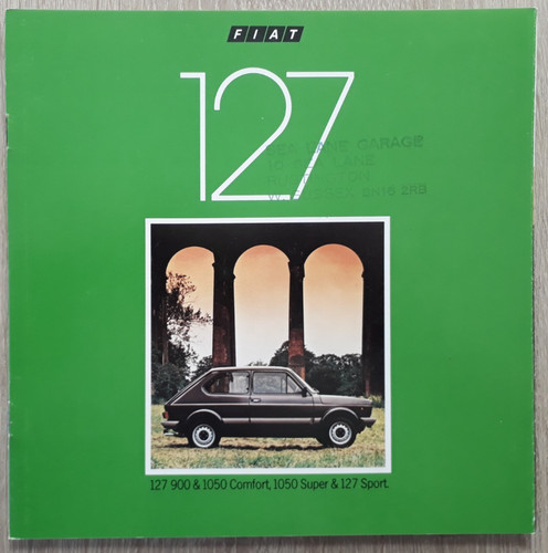 Fiat 127 depliant gamma - ,