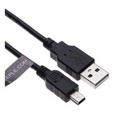 Mini cavo di ricarica USB 6,5 piedi, compatibile lettore MP3 Creative Zen Vision