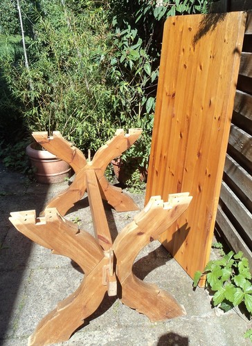 Piedini per tavolo country con