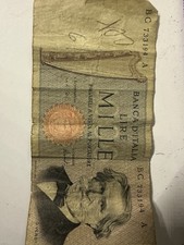 Mille Lire Giuseppe Verdi Serie BC733194A