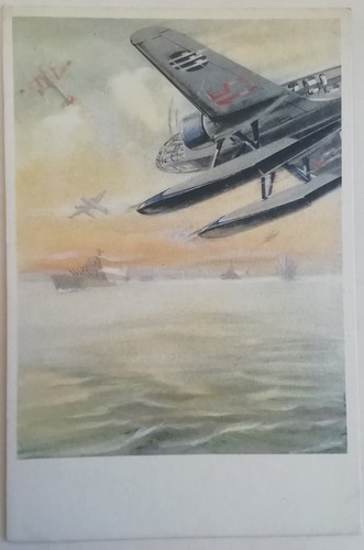 Cartolina aeroplani caproni - cartolina,