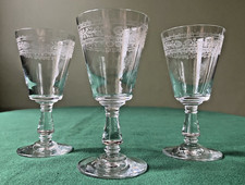 Lot de 3 verres à liqueur en