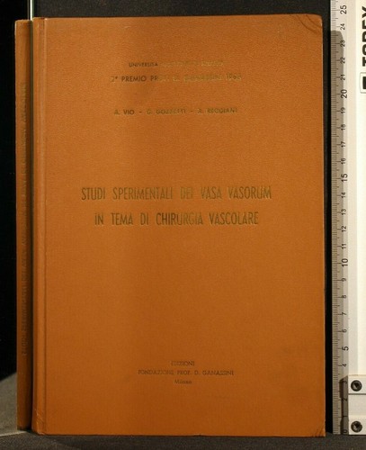 Studi sperimentali dei vasa - studi,
