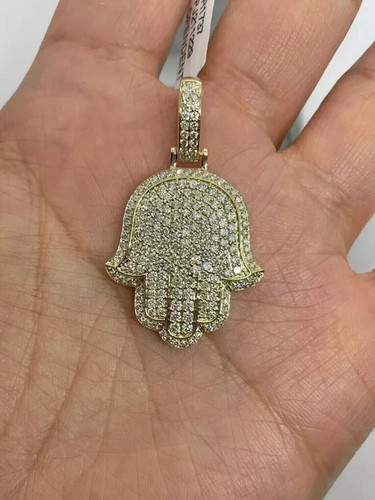 Ciondolo uomo hamsa mano - ciondolo,