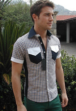 CAMICIA CASUAL UOMO SLIM-FIT A