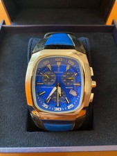 Orologio Festina Cronografo Blu Unisex 10ATM Quadrante Rettangolare Scatola Orig
