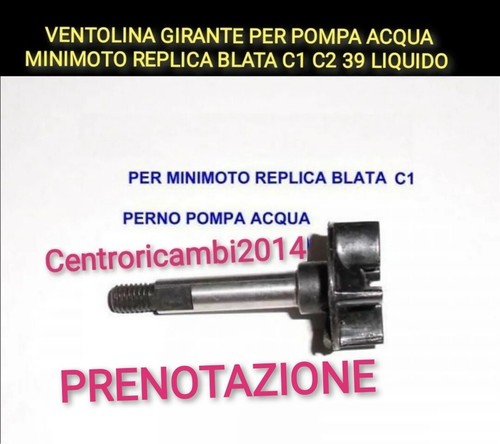 Perno pompa acqua per minimoto - perno,