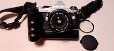 Pentax MESuper 35mm Film Camera Reflex+50mm f1,7 + 28mm f2,8 +winder