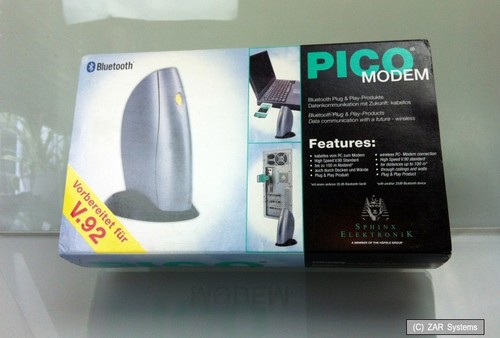 Pico modem fax bluetooth 56k - pico,